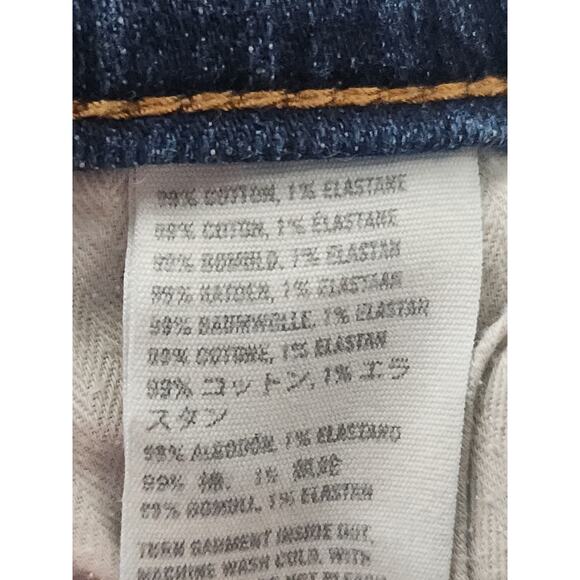 Abercrombie & Fitch Jeans Perfect Stretch Women's 6R Emma Straight Low-Rise - Picture 6 of 7